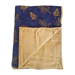 Obrázek pro produkt Zateplená kombinovaná deka v polštáři Zlaté kapradí 150X200 50X60