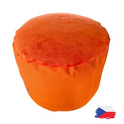 Obrázek pro produkt Válec kortexin oranžový s fleecem⌀40x30 cm