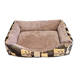 Obrázek pro produkt Pelech zelený se žlutým vzorem 60X80 cm