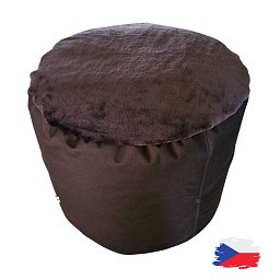 Obrázek pro produkt Válec kortexin černý s fleecem⌀50X40 cm